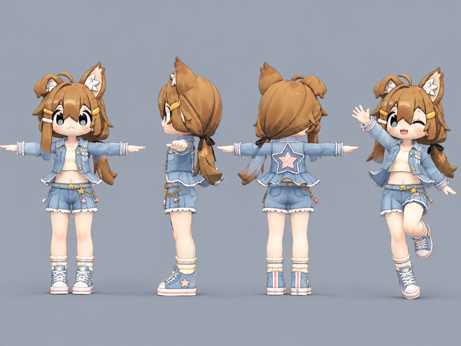キャンディデニム・アイドルのメイン衣装画像