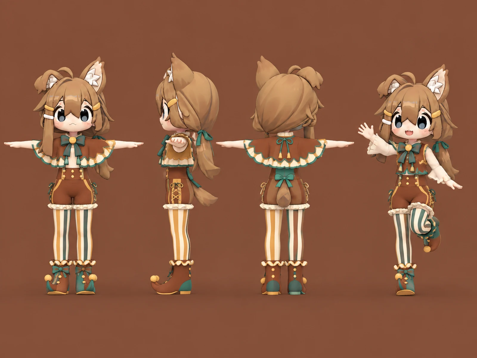 栗色カーニバルテントのメイン衣装画像