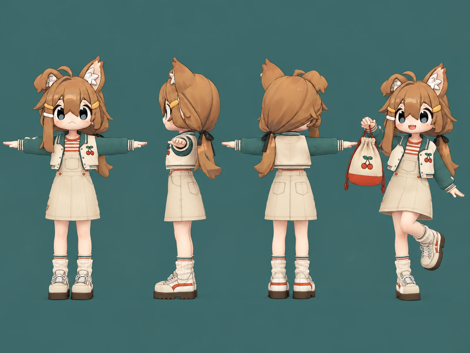 チェリーヴァーシティピナフォアのメイン衣装画像