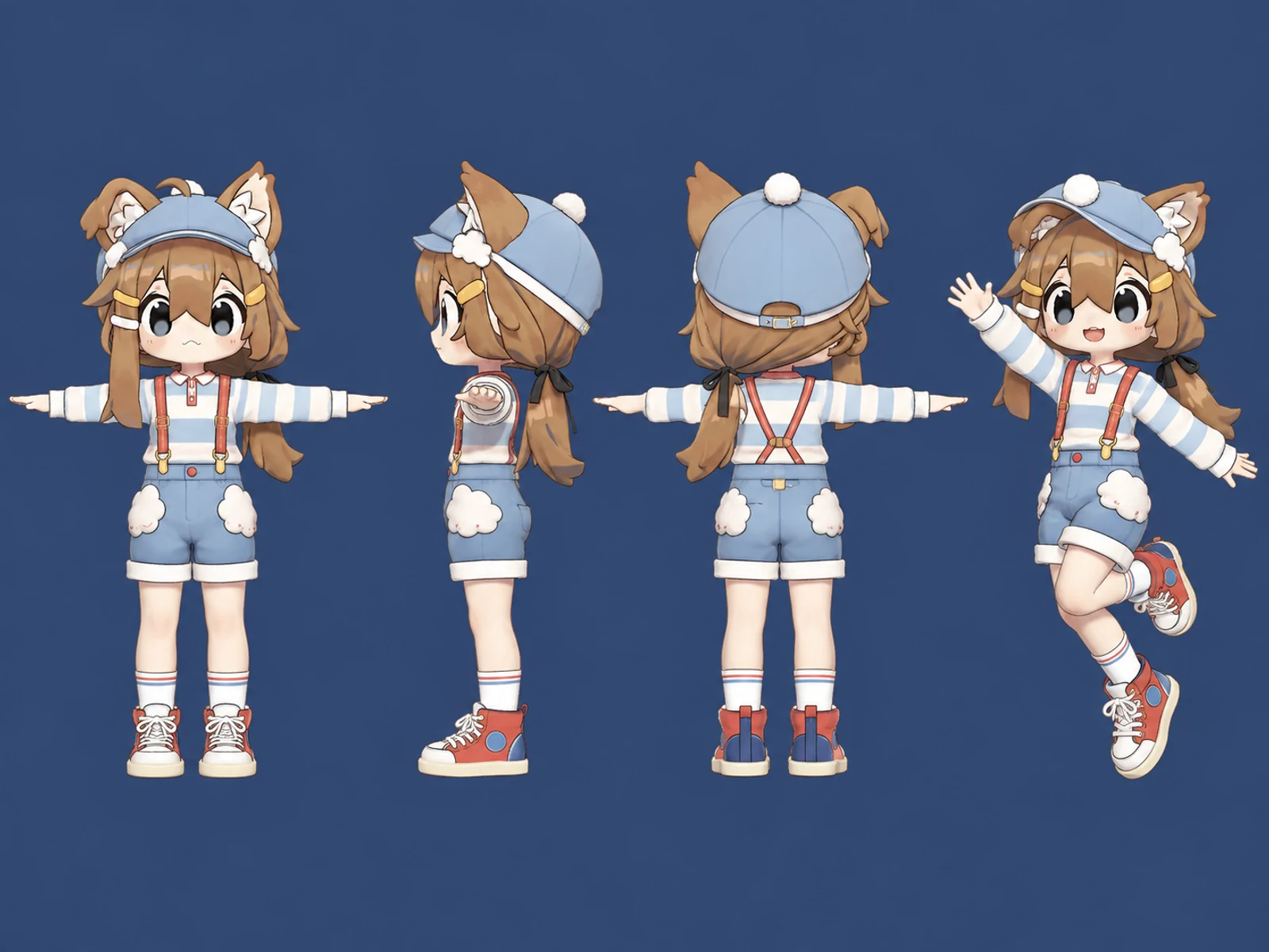 クラウドペダルショーツのメイン衣装画像