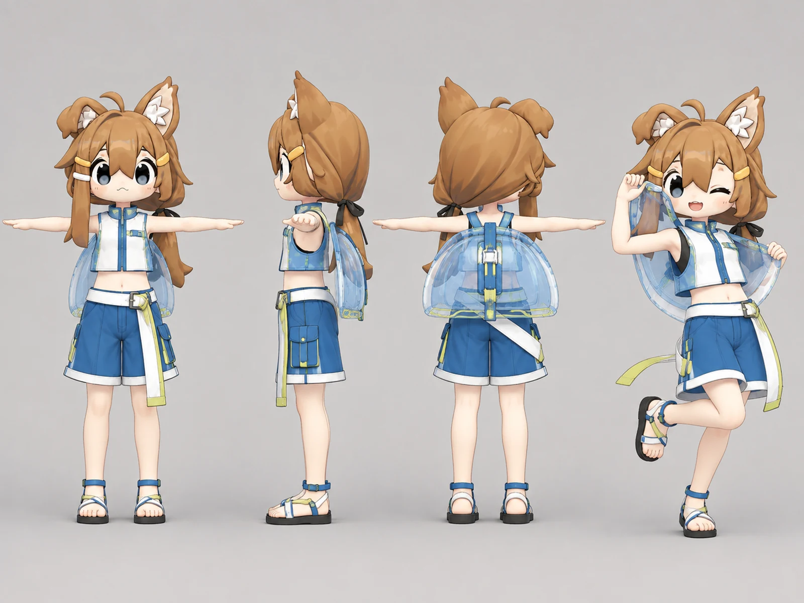 コバルトエアパネルのメイン衣装画像