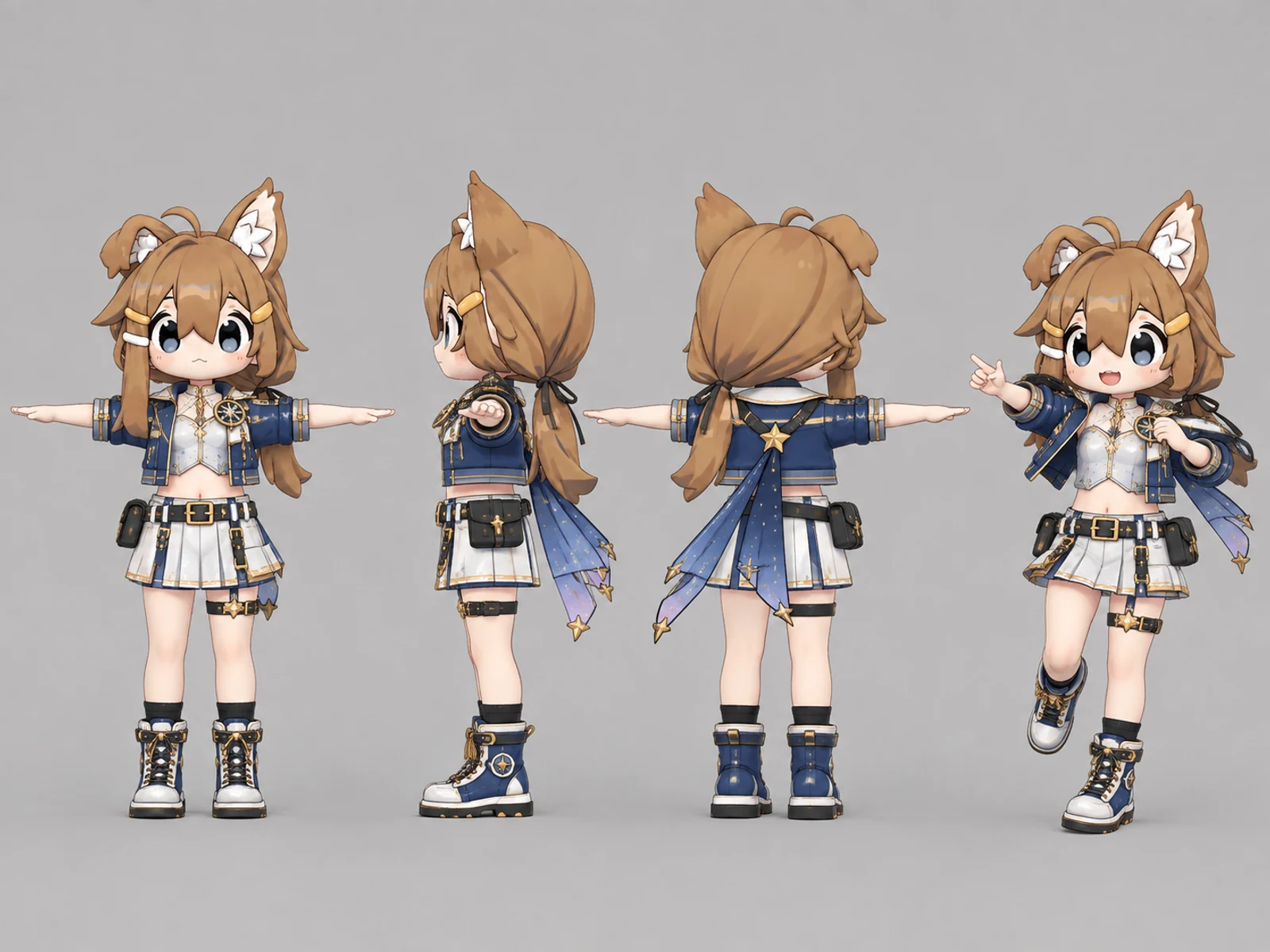 コメット・アイドル探検隊のメイン衣装画像