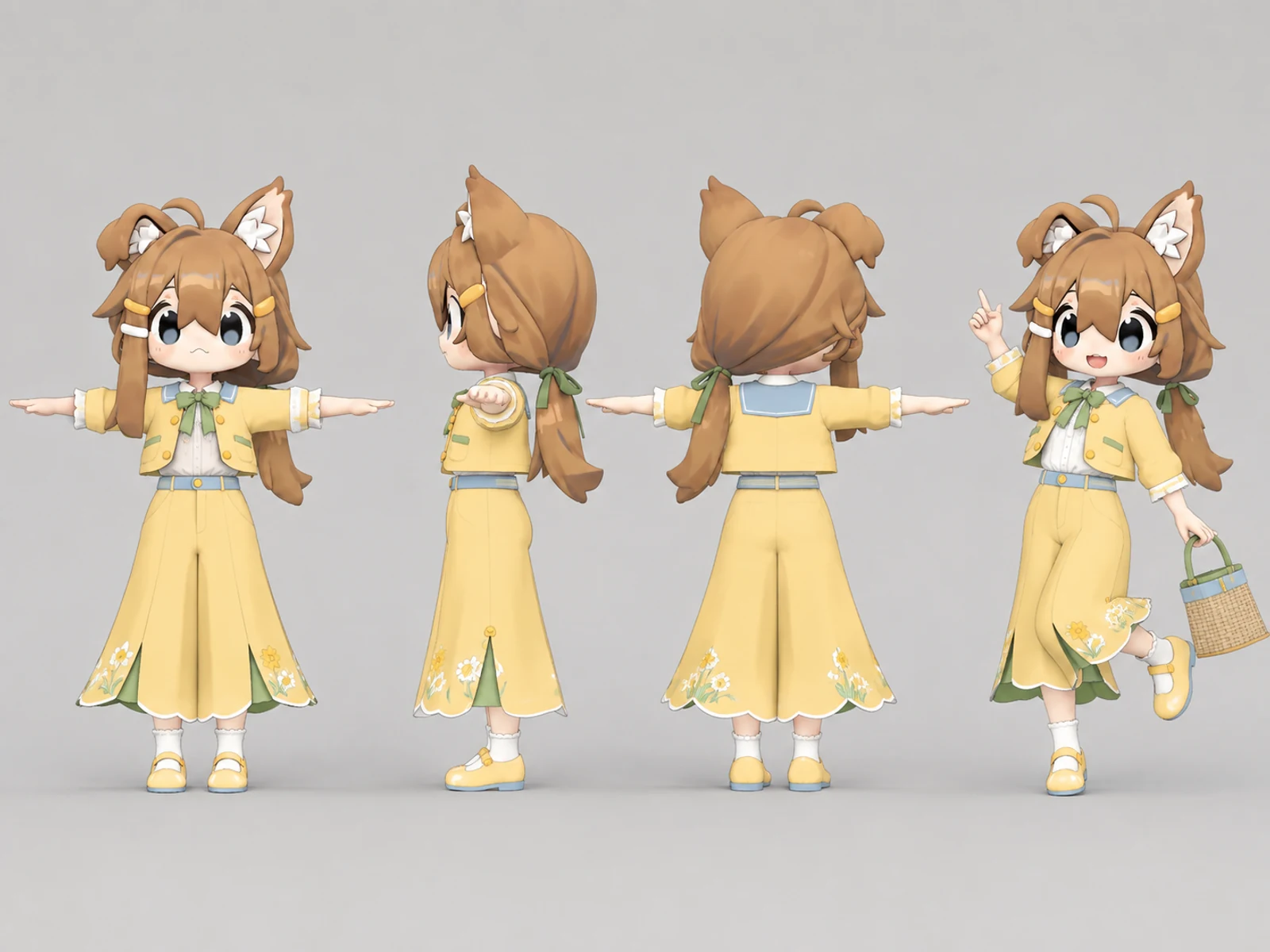 水仙ピクニックスーツのメイン衣装画像