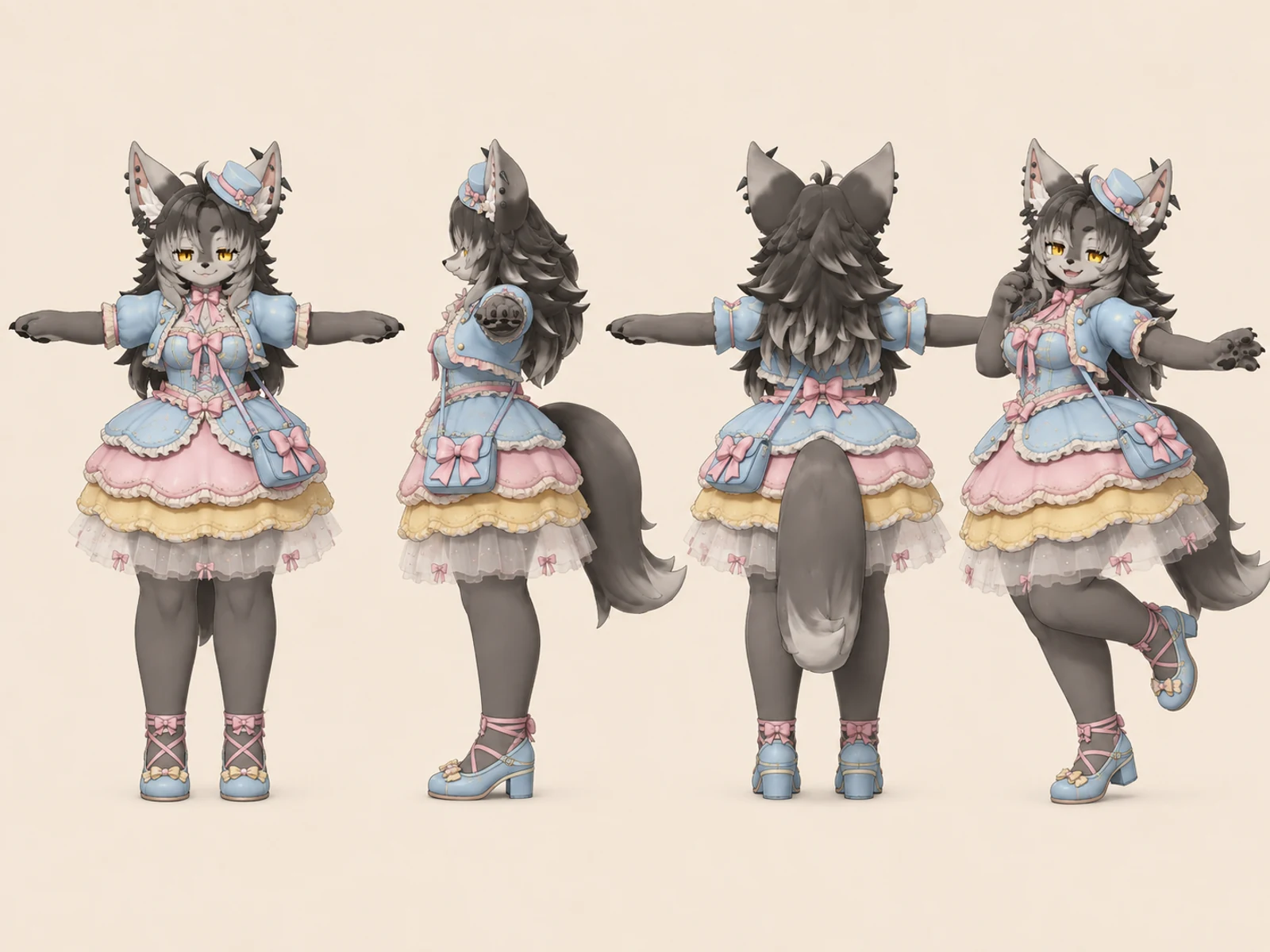 マカロンパーラードレスのメイン衣装画像