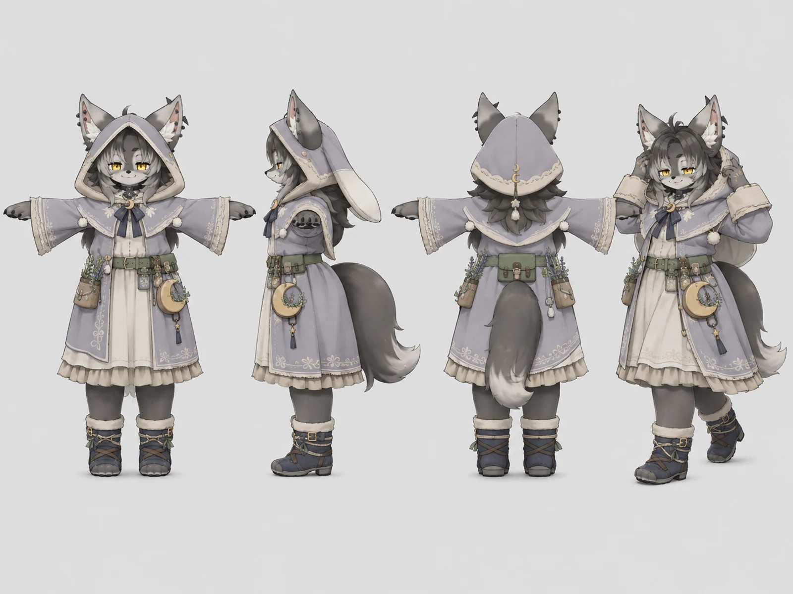 月うさぎのやすらぎ服のメイン衣装画像
