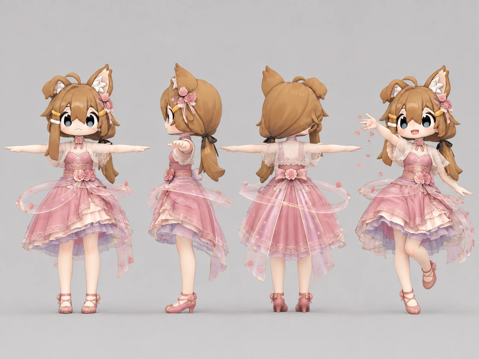 薔薇軌道のロマンティックドレスのメイン衣装画像