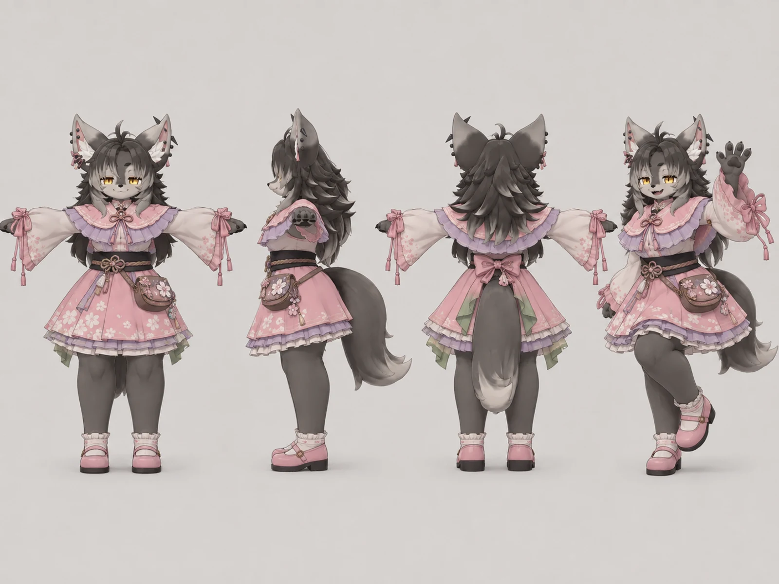 桜リボンかさねのメイン衣装画像