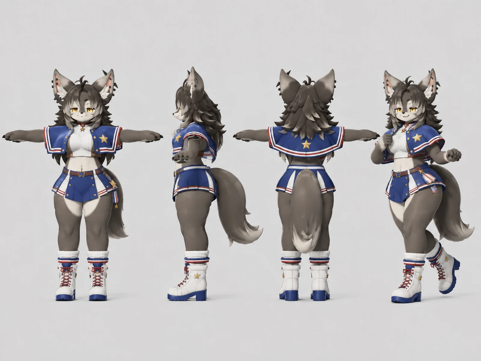 ヴァーシティ・スターレットのメイン衣装画像