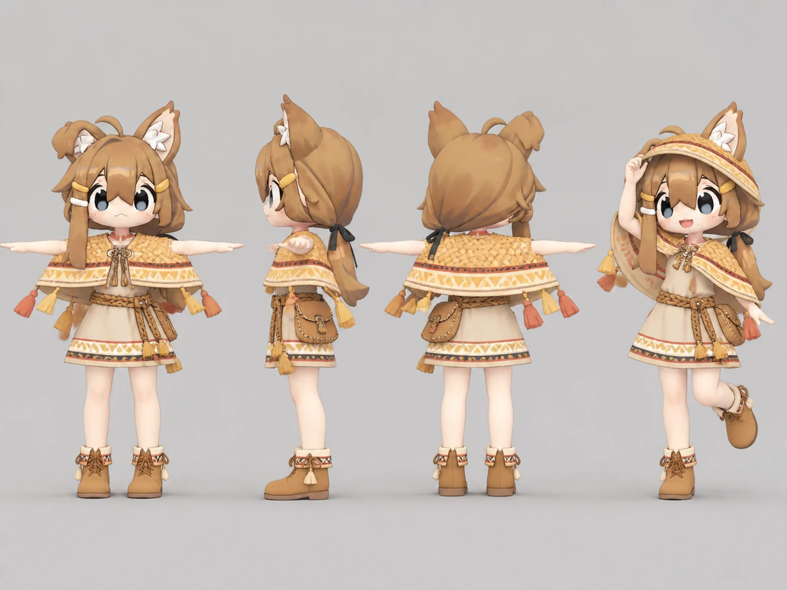 編み目サンケープのメイン衣装画像